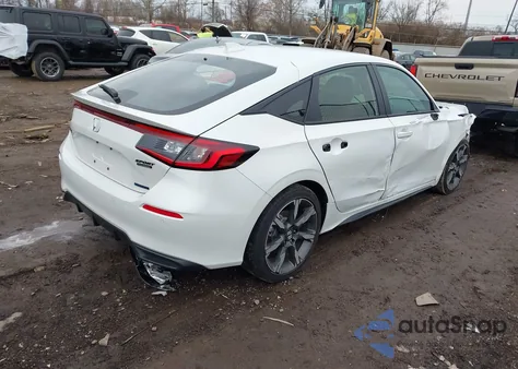 2026 Honda Civic Hybrid Sport Touring from USA, damaged, VIN JHMFL4H91TX000482